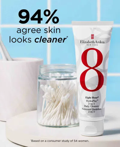 Elizabeth Arden Eight Hour Hydraplay 2-in-1 Daily Cleanser, 4.2 Oz.