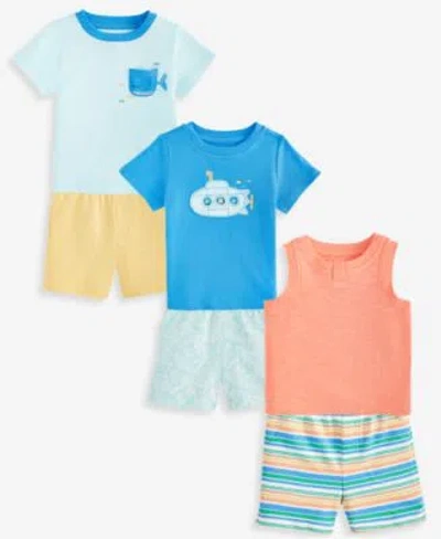 First Impressions Baby Boys Submarine Whale T Shirts Shorts Exclusively At Macys
