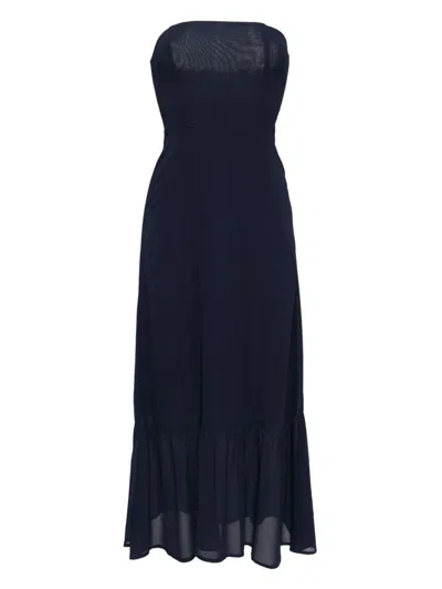 Reformation Arta Dress In Navy