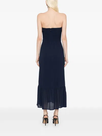 Reformation Arta Dress In Navy