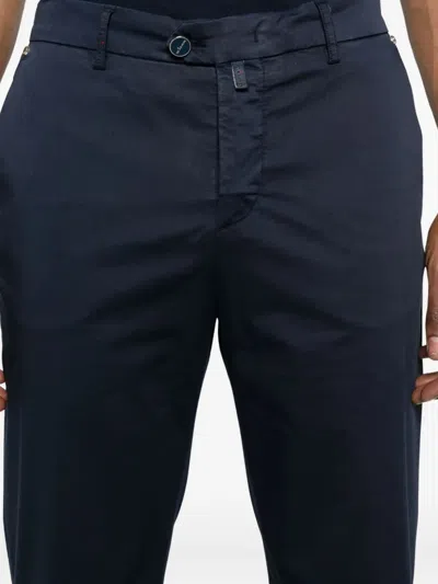Kiton Logo-patch Trousers
