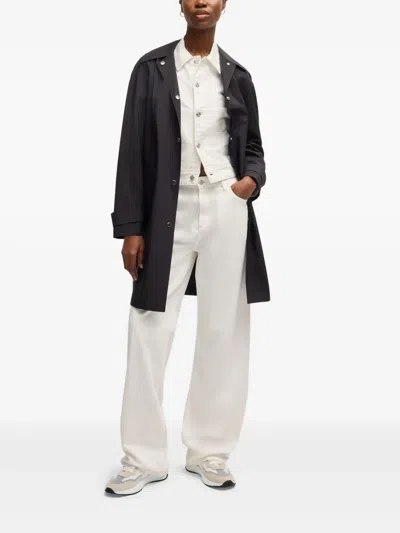 Hugo Boss Suede-panelling Sneakers In Multi