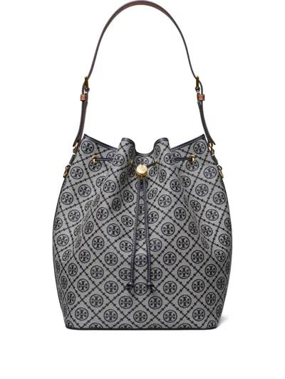 Tory Burch T Monogram Oversized Bucket Bag