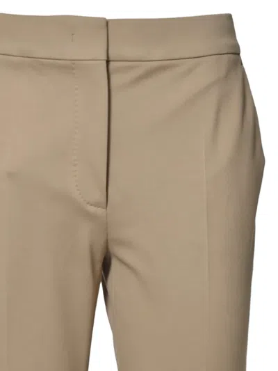 Max Mara Pegno Pants In Camel Viscose Blend