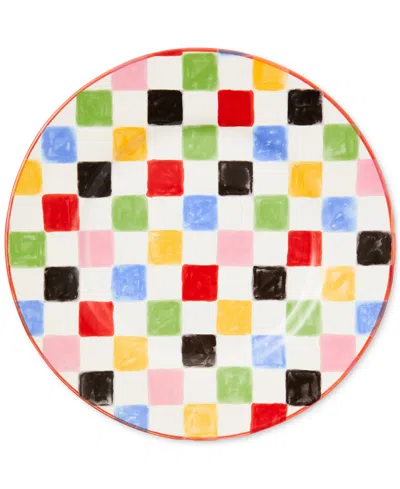 Mackenzie-childs Check Dinner Plate