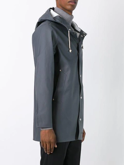 Shop Stutterheim 'stockholm' Raincoat In Grey