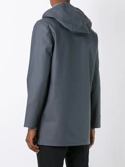 Shop Stutterheim 'stockholm' Raincoat In Grey