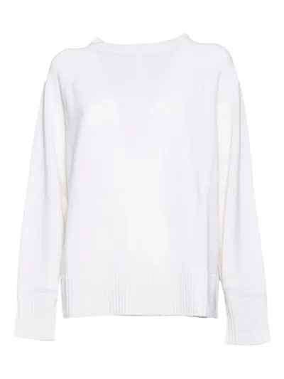 Max Mara Tolmin Cashmere Sweater In Cream