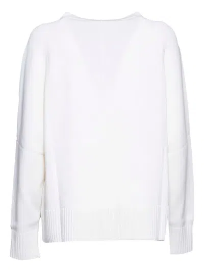 Max Mara Tolmin Cashmere Sweater In Cream