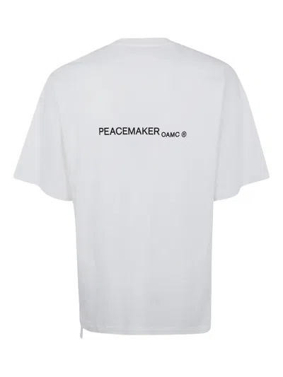 Oamc Peacemaker Lighter Short Sleeves Tshirt