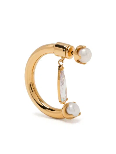 PEARL FANTASY CLEAR DRIP 耳环