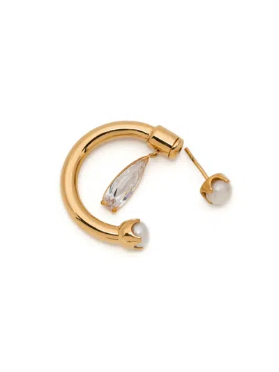 PEARL FANTASY CLEAR DRIP 耳环