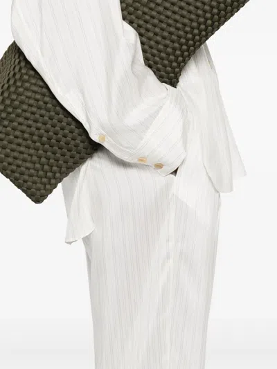 Khaite Trenton Trousers In White