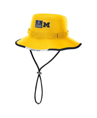 Jordan Men's Michigan Apex Boonie  Brand Dri-fit College Bucket Hat