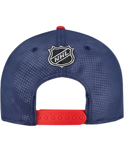 Fanatics Men'sâ Navy/red Winnipeg Jets Authentic Pro Rink Snapback Hat