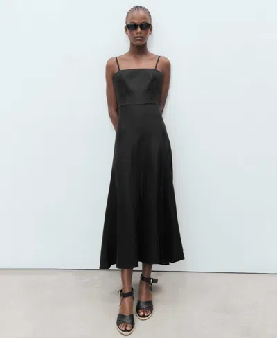 Mango Woven Wedge Heeled Sandals