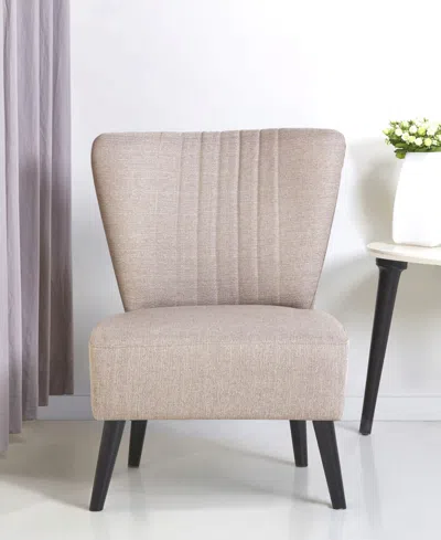 Gold Sparrow 25.2" Polyester Cleo Accent Chair, Created For Macy's