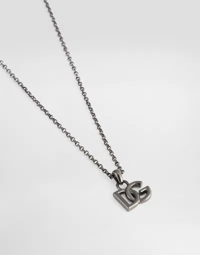 Dolce & Gabbana Dg Necklace In Brown