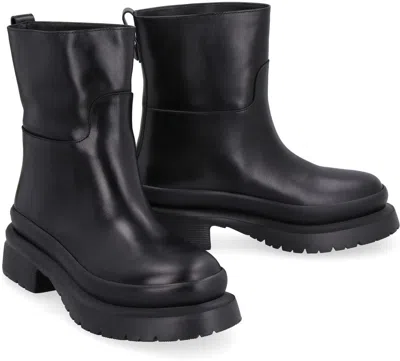 Valentino Garavani Roman Stud Leather Boots