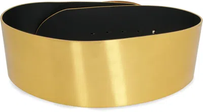 Diesel B-1dr Metallic Leather Belt