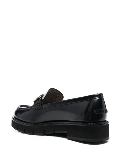 Ferragamo Loafers "gancini"