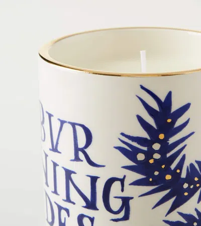 L'objet Ruan Hoffmann Edition Burning Desire Vet-vert Candle In White