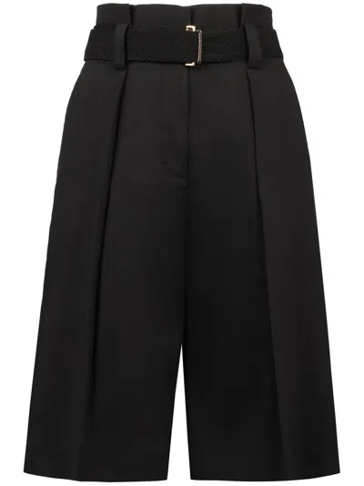 Agnona Shorts Mit Gürtel