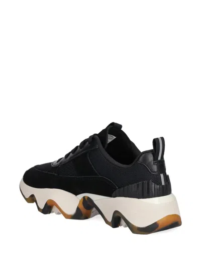 Sorel Women's Kinetic Impact Ii Wonder Lace Black Chalk Trainers Co In Black