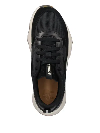 Sorel Women's Kinetic Impact Ii Wonder Lace Black Chalk Trainers Co In Black