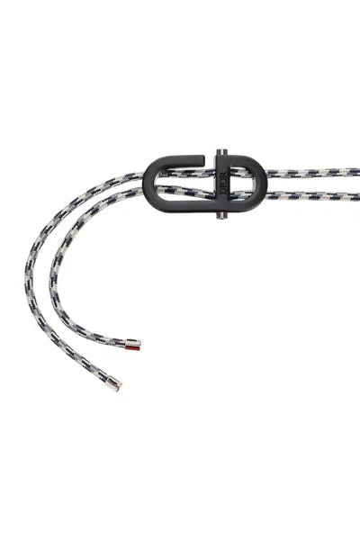 Dior Cd Rope Belt In Multi