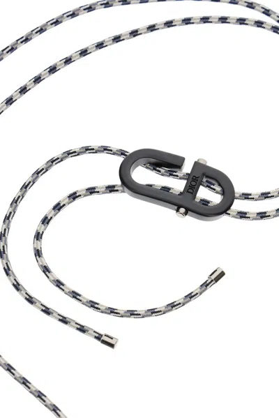 Dior Cd Rope Belt In Multi