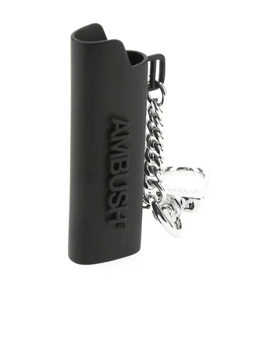 Ambush Debossed Logo-style Lighter Keyring