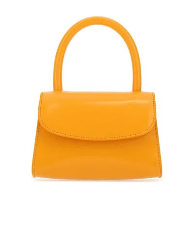By Far Mini Rounded Top-handle Tote Bag