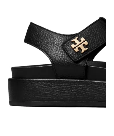 Tory Burch Strappy Sandals Platform Sole In Black