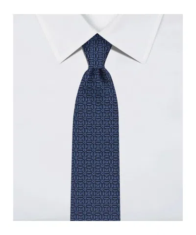 Ferragamo Gancini Jacquard Tie