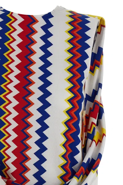 Missoni Multicolor Peplos Dress