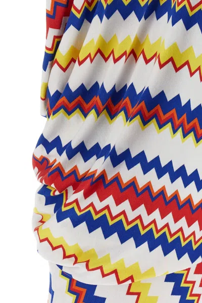 Missoni Multicolor Peplos Dress