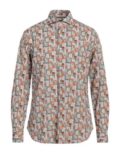 Orian Man Shirt White Size 17 Cotton