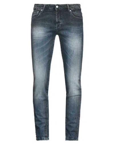 Daniele Alessandrini Homme Man Jeans Blue Size 32 Cotton, Elastane