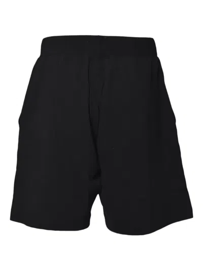 Dsquared2 Icon Cotton Blend Shorts With Embossed Monogram