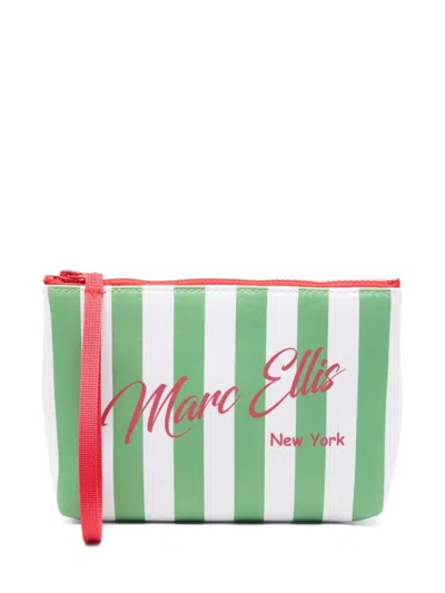Marc Ellis Logol-print Make Up Bag