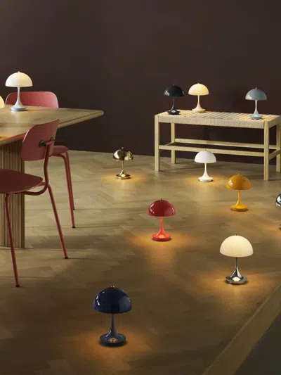 Louis Poulsen Panthella Portable Acrylic Table Lamp