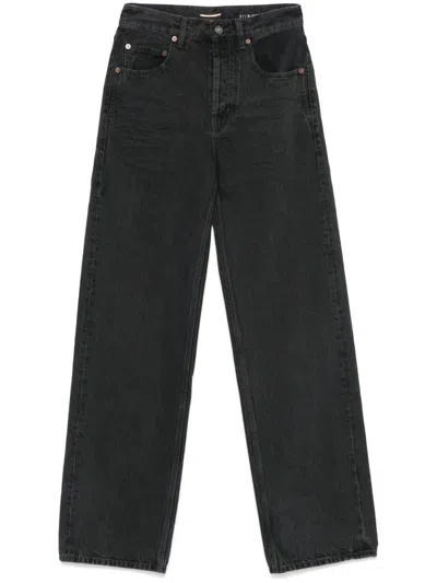 Saint Laurent Carrot-fit Jeans With A Washed Effect