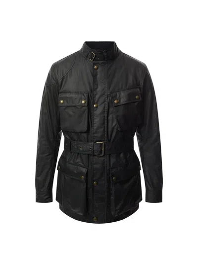 Belstaff Trailmaster Waxed Jacket Black