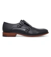 TED BAKER Kartor 3 black leather double monk shoes
