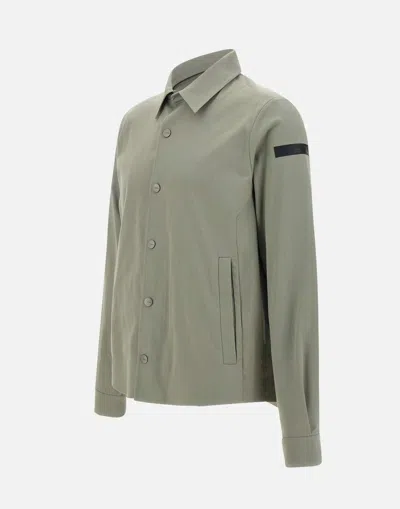 Rrd Green Lightweight Jacket With Button-up Front