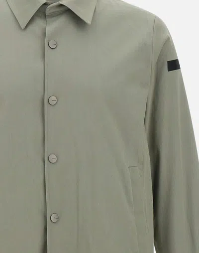 Rrd Green Lightweight Jacket With Button-up Front