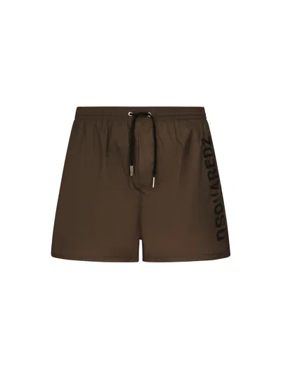Dsquared2 Midi Boxer With Logo