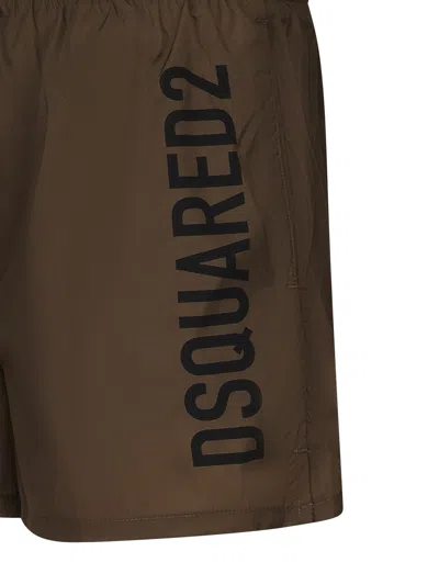 Dsquared2 Midi Boxer With Logo