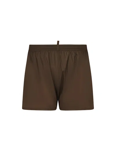 Dsquared2 Midi Boxer With Logo